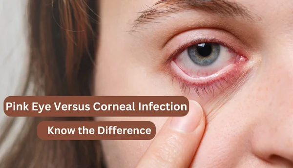 Pink Eye Versus Corneal Infection